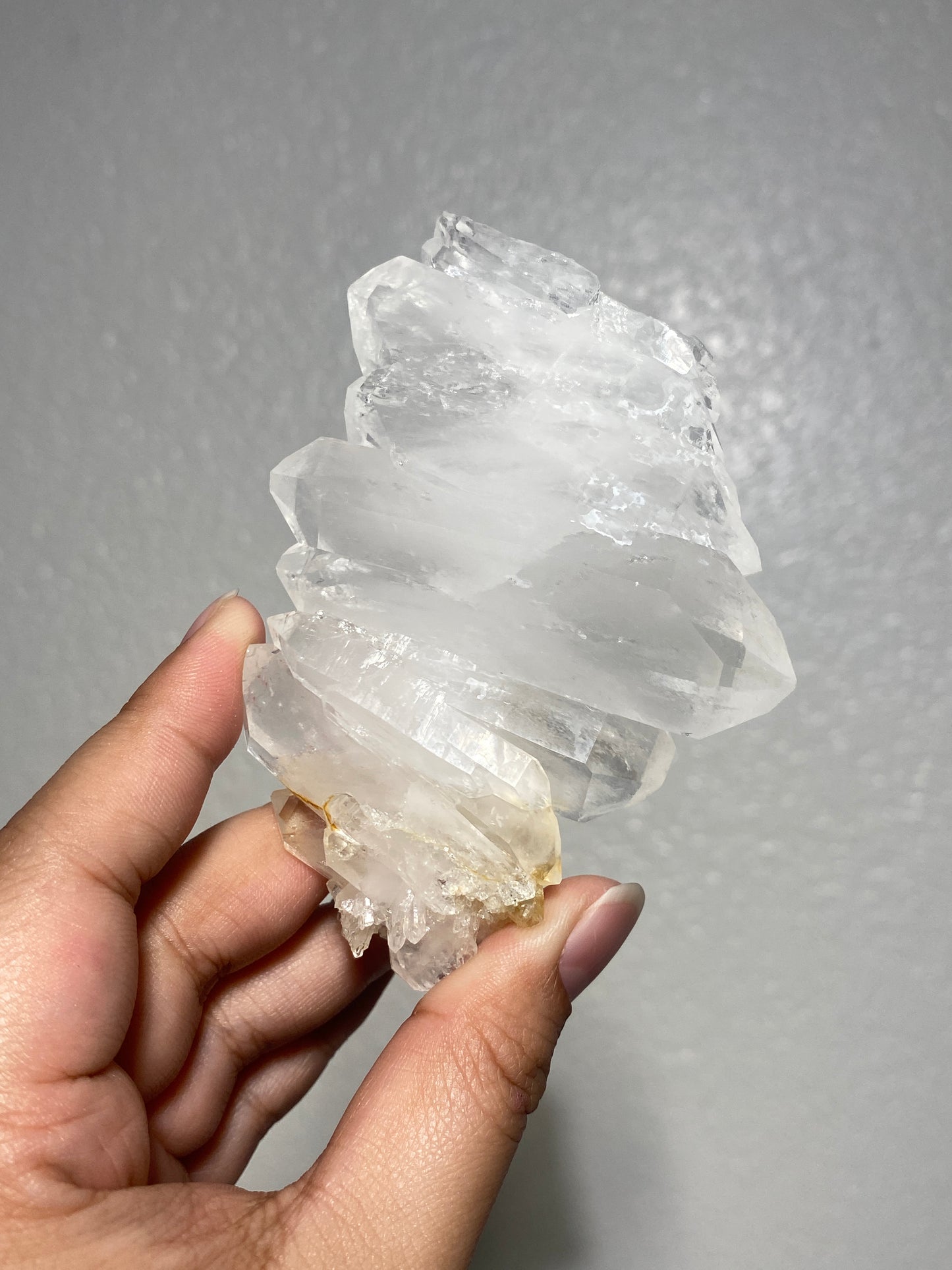 Pakistani Faden Clear Quartz with Iron