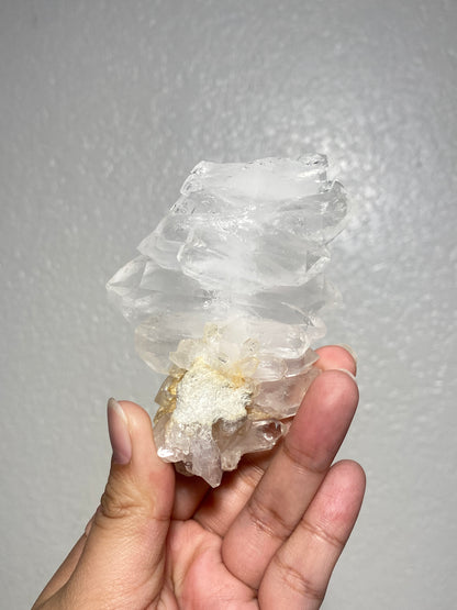 Pakistani Faden Clear Quartz with Iron