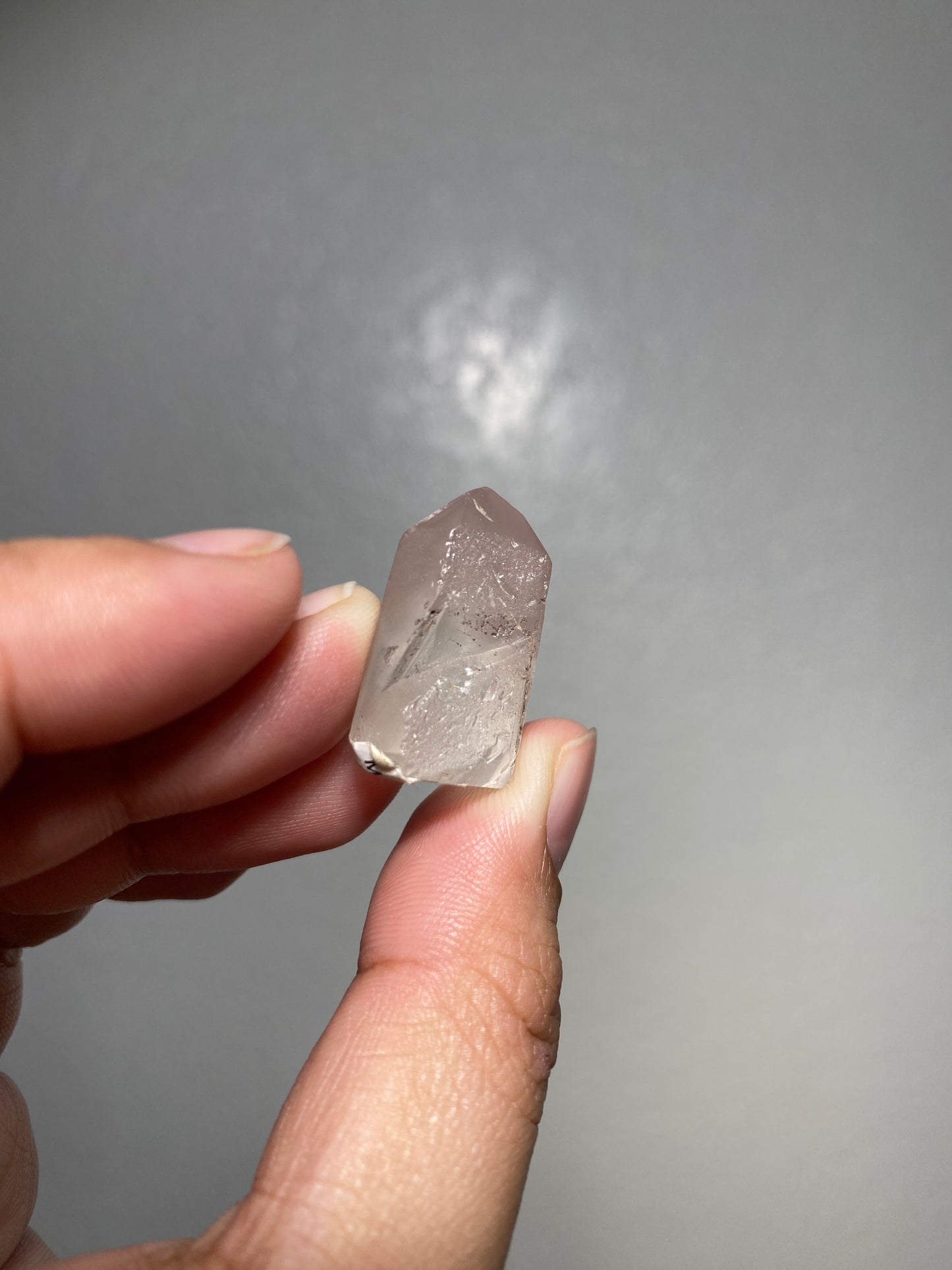 Semi-Polished Lithium Quartz Point