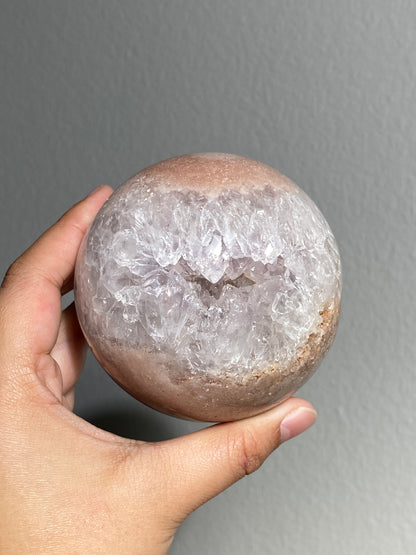 Pink Amethyst Sphere 9