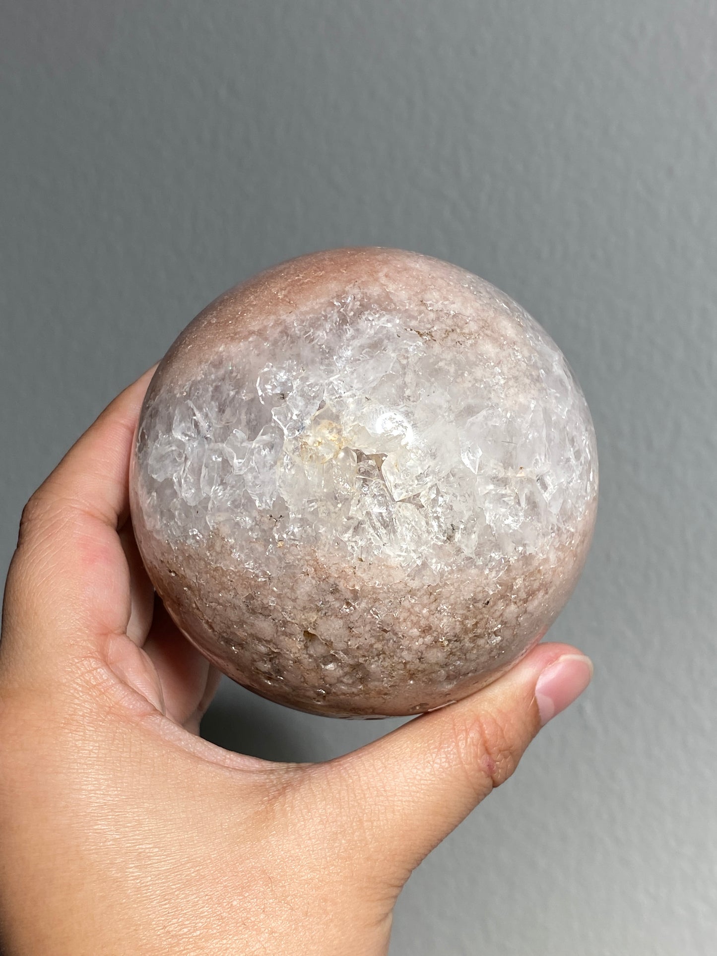 Pink Amethyst Sphere 9