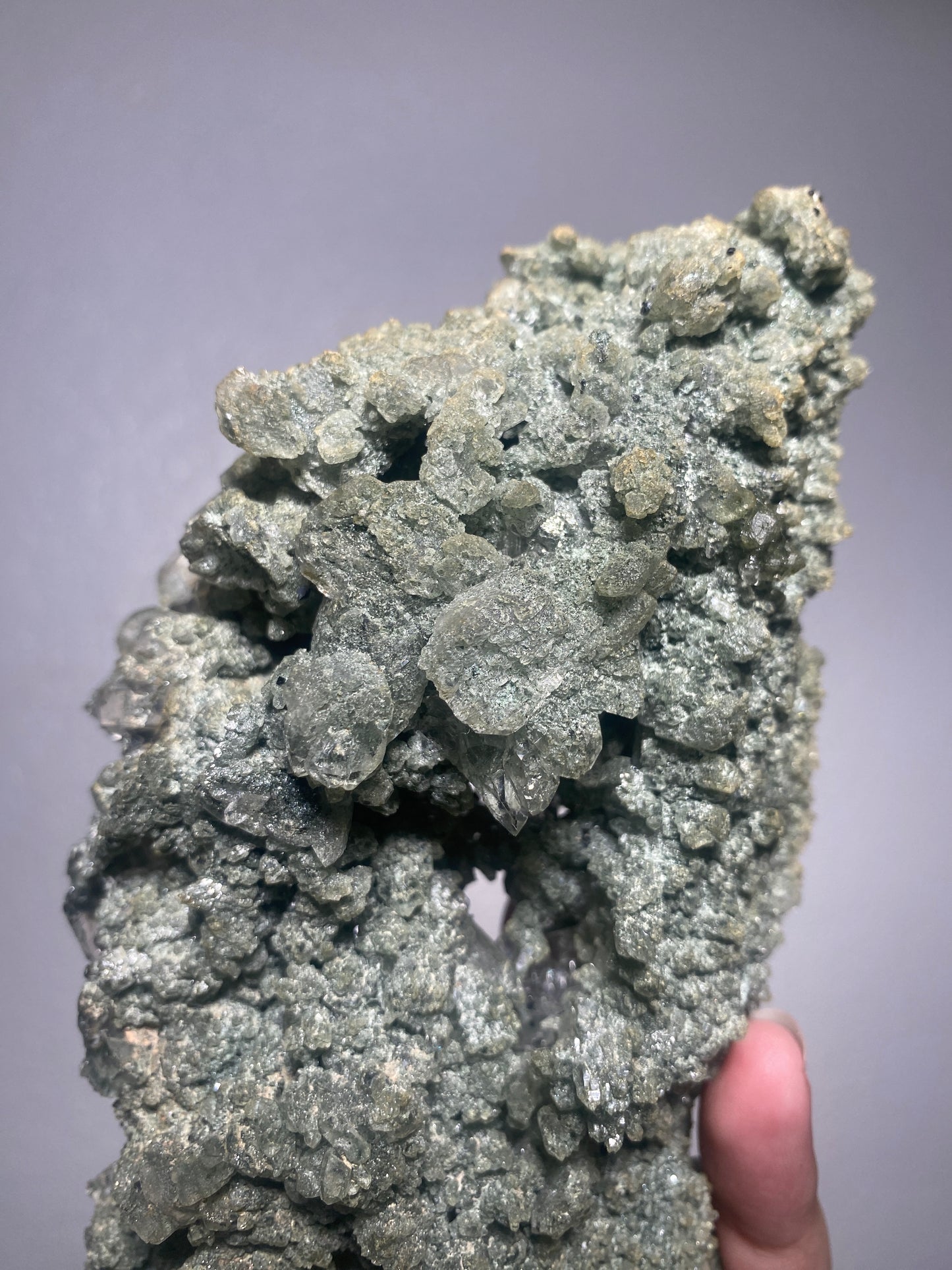 Large Himalayan Chlorite Quartz Cluster (Destash)