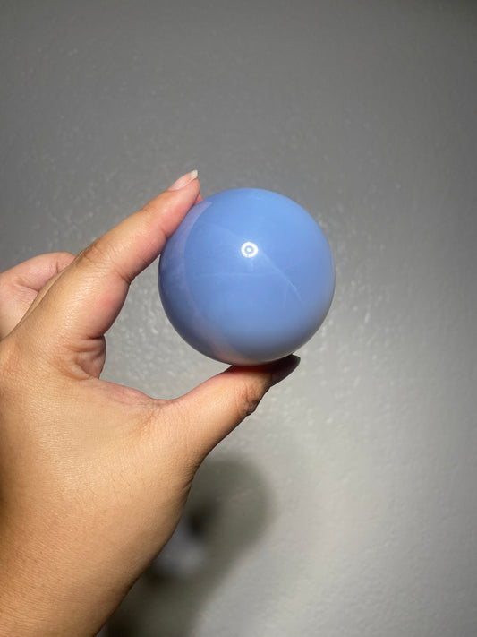Blue Chalcedony Sphere (Destash)