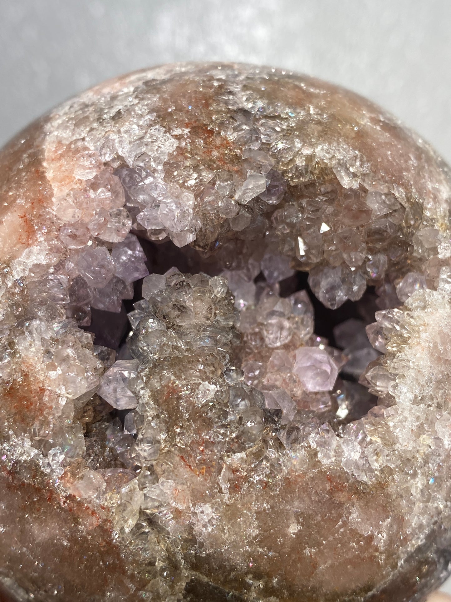 Pink Amethyst Sphere 19