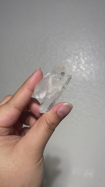 Pakistani Faden Clear Quartz