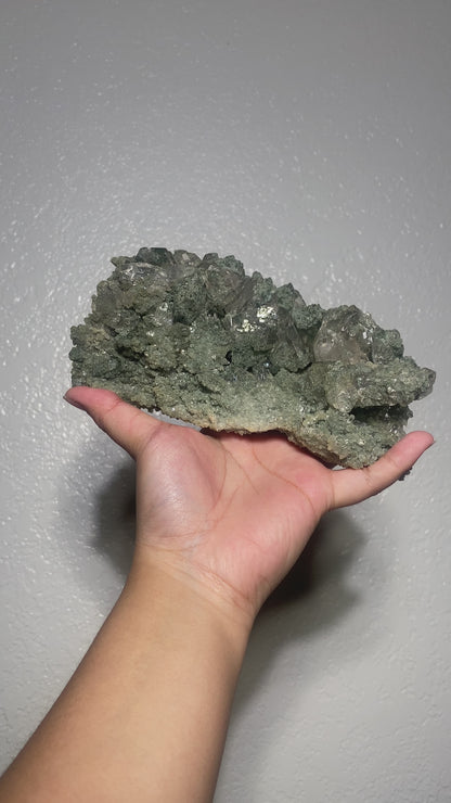 Large Himalayan Chlorite Quartz Cluster (Destash)