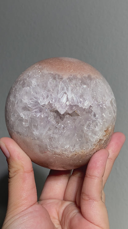 Pink Amethyst Sphere 9