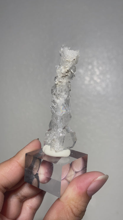 Pakistani Faden Clear Quartz