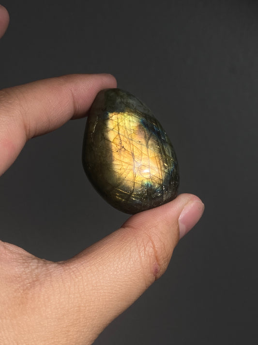 Labradorite Palm Stone 1
