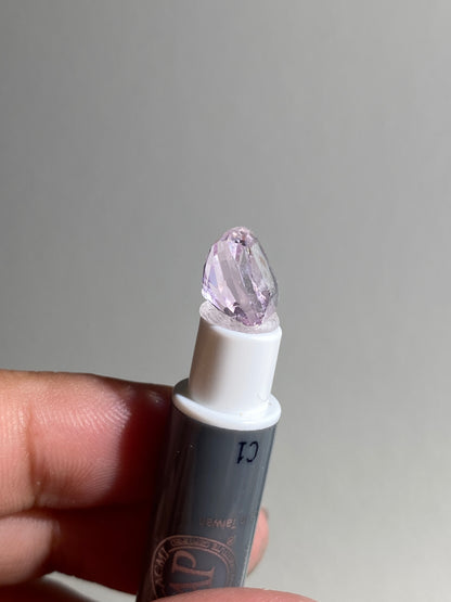 Mini Kunzite Faceted Gem