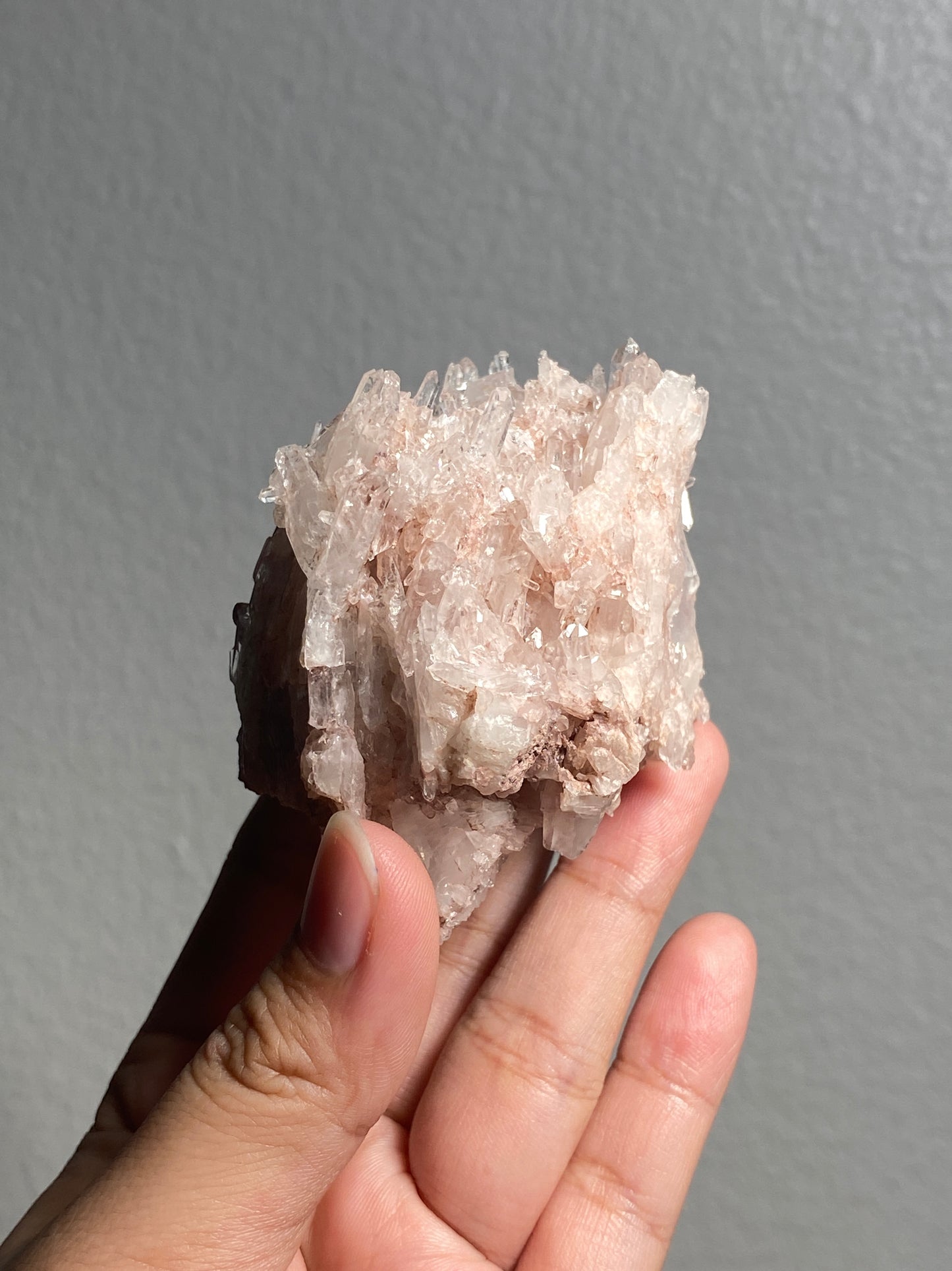 Faden Pink Colombian Lemurian Quartz