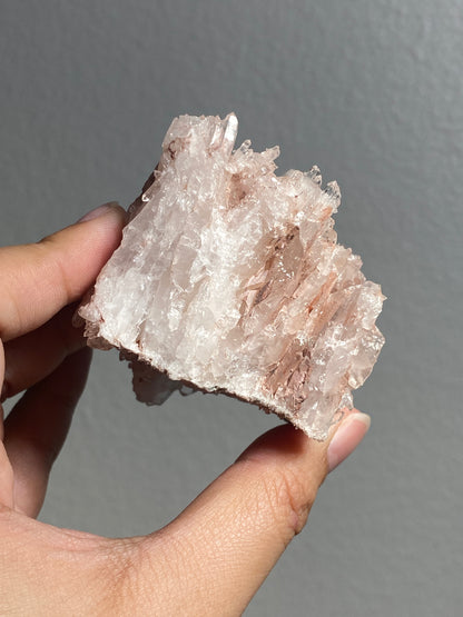 Faden Pink Colombian Lemurian Quartz