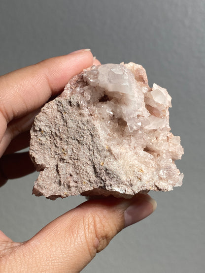 Faden Pink Colombian Lemurian Quartz