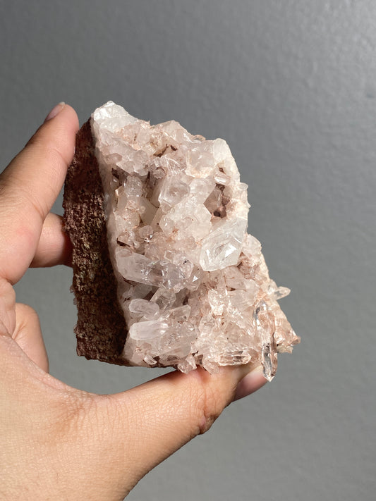 Faden Pink Colombian Lemurian Quartz